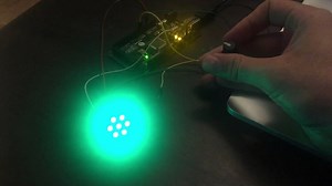 Change color of the RGB ring with rotary encoder