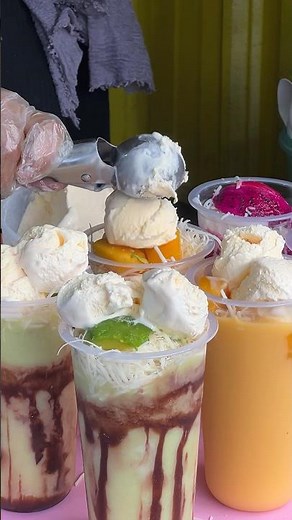 Ice Cream Smoothies Viral !!