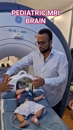 Pediatric MRI Brain #viral #shortsfeed #shortsviral #shorts #shortvideo