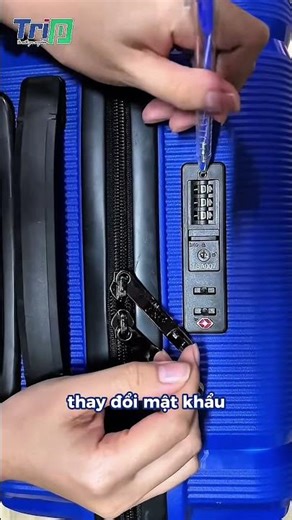 Hướng Dẫn Sử Dụng Ổ Khóa Vali TSA - TRIP PP915