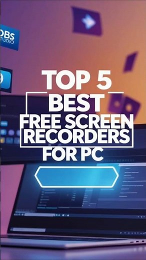 Top 5 Best Free Screen Recorder Apps for PC #top5 #screenrecorder #pc #shorts