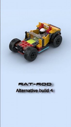 🔥 LEGO RAT ROD (60453) | Alternate Build #4 in 23 Seconds! 🏎️⚡