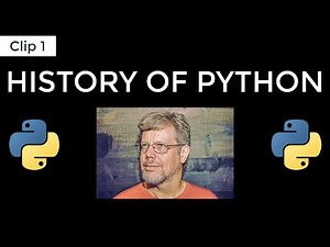 History of Python (in 60 seconds)