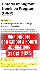 OINP 31Oct Changes are Unfair 🙌🏼🇨🇦 #oinp #ontariopnp #ontarioprovincialnomineeprogram #pgwp #workpermit #lmia #studyvisa #ontario #toronto #brampton #hamilton #ottawa #oshawa #barrieontario #saskatchewan #manitoba #winnipeg #surrey #vancouver #moga #ludhiana #jalandhar #bathinda #sangrur #viral #trendingreels #tusharuplifts #canadaimmigration #punjabistudentsincanada #punjabiincanada | Tushar Uplifts