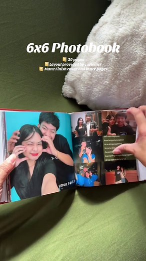 Custom 6x6 Photobook Service with Matte Finish