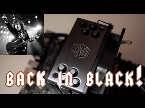 Cooler Master Hyper 212 Black Edition Review - Its BACK IN BLACK!