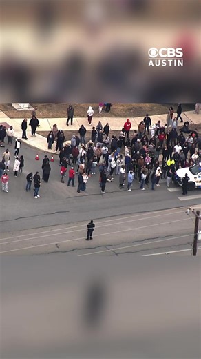 Canyon Middle School in New Braunfels was placed on lockdown Friday morning following a reported threat, prompting a response from multiple law enforcement agencies, officials said. #cbsaustin #news #texas #school #safety #newbraunfels #canyonmiddleschool #lockdown #threat #police #response
