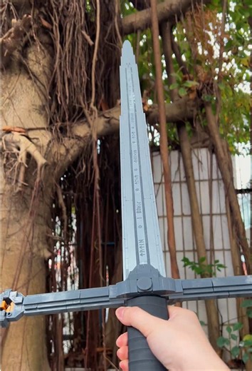 Cool Building Block Sword for Display