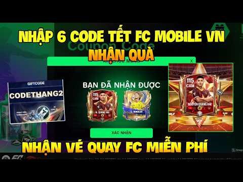Compilation of 6 Latest FC Mobile VN Codes for the 2026 Lunar New Year Event and UTOTY Packs to R...