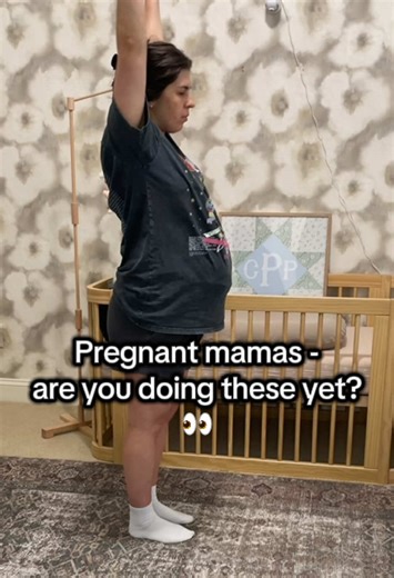 39 weeks pregnant, gently stretching to prepare for labor 🤍 Save this for daily labor prep share with a mama close to her due date. #39weekspregnant #laborprep #prenatalstretches #thirdtrimester #pregnanttok