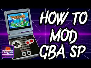 How to MOD Gameboy Advance SP!