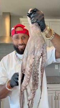 Cooking A Whole Octopus 🐙