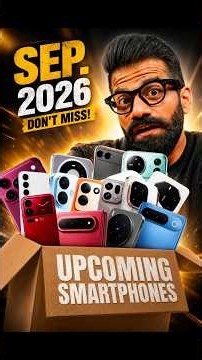 Top Upcoming Smartphones September 2026 🔥 Biggest New Phone Launches! 📱⚡