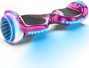 HOVERSTAR All-New HS2.0 Hoverboard All-Terrain Two-Wheel Self Balancing Flash Wheel Electric Scooter with Wireless Bluetooth Speaker