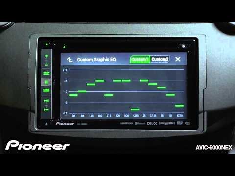 How To - AVIC-5000NEX - Use the 13 Band Graphic Equalizer