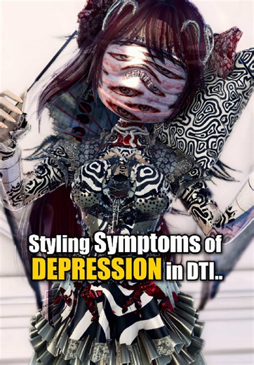 Styling Symptoms of DEPRESSION in DTI 😵‍💫| this was actually such an interesting idea to do so i chose symptoms i’ve experienced (especially insomnia 🙏😔) #dresstoimpress #dresstoimpressroblox #robloxfyp #roblox #dti #dresstoimpressupdate #lottidti @Dress To Impress