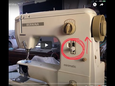 Threading a Bernina 707