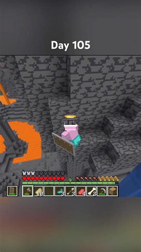 Day 105: One thing everyday until I beat #Minecraft #gaming #shorts #mcsr #minecraftshorts #mcpvp