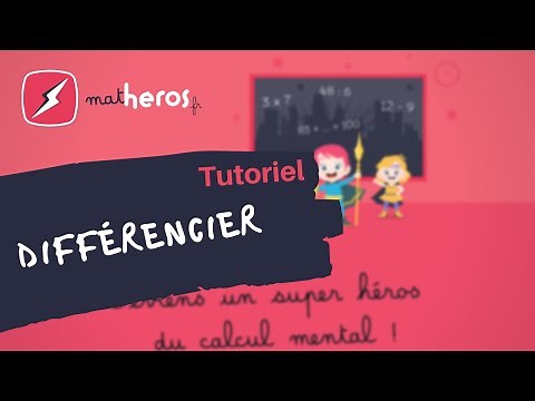 Matheros - Tuto - La différenciation