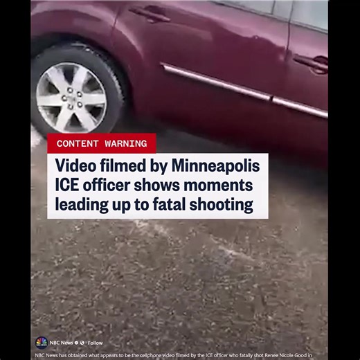 NEW VIDEO, THIS FROM THE ICE OFFICER WHO WAS STRUCK BY RENEE NICOLE GOOD'S SUV: 1.) Renee Nicole Good purposefully blocking traffic, impeding ICE law enforcement operations. 2.) Taunting ICE officers. 3.) Her "wife" is also taunting ICE officers while videoing. 4.) The wife's name is Rebecca Good. 5.) ICE officers instruct Renee Good to get out of the SUV. 6.) When the ICE officer steps in front of car, the "wife" screams "Drive! Drive! Drive!", apparently instructing Renee to drive over the ICE