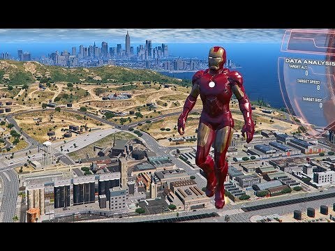 GTA 5 Iron Man Mod v2.4.5b - New Criminals Script