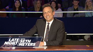 Seth moderates the latest debate between the 2020 Democratic presidential candidates. | Late Night with Seth Meyers