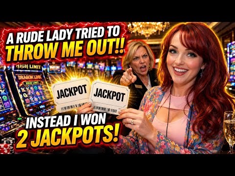 SHE TRIED to THROW ME OUT!! INSTEAD I WON HUGE!!