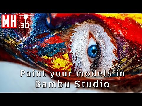 How to PAINT your 3D models in Bambu Studio