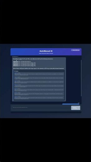 AutoManual AI: An app I built using LMMs for OCR and RAG top-k values #techtok #datascience #ai