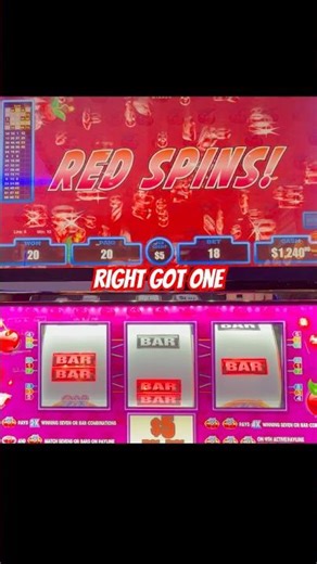 Red Screens PAY! #slots #casinogames #redspins #jackpot
