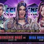 AZM Wins NJPW Women's Title From Mercedes Mone