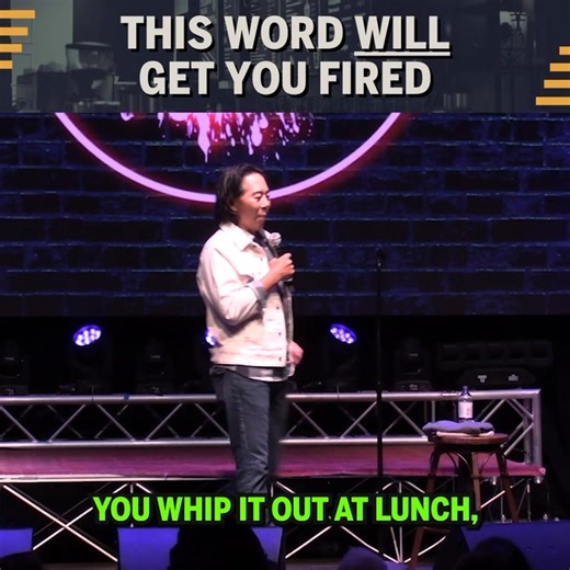 This word will get you fired… 🎟️Tickets and tour dates at henrychocomedy.com | Henry Cho
