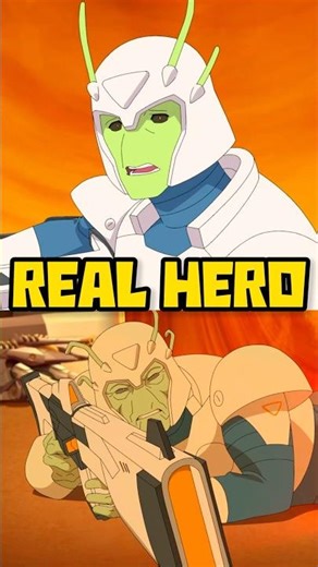 This Flaxan Soldier SAVED His Entire Species | Invincible Season 4 #invincible #comics #shorts