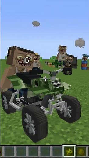 Madness cubed MOD in Minecraft - Zombie apocalypse