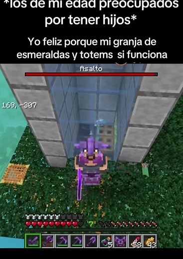 Granja de Esmeraldas en Minecraft Bedrock: Tutorial y Highlights