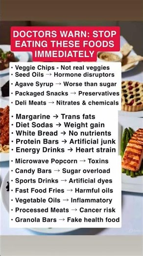 Doctors Say: Avoid These Foods After 50