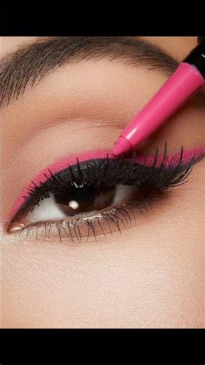 eye liner hacks# how to apply eye liner# shorts # glow up secrets