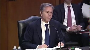 5.6K views · 554 reactions | Today Secretary Blinken testified before the Senate Committee on Foreign Relations on “Review of the FY 2022 State Department Budget Request.” Learn more about this year's budget request here: https://go.usa.gov/x6WuG. | U.S. Department of State | Facebook