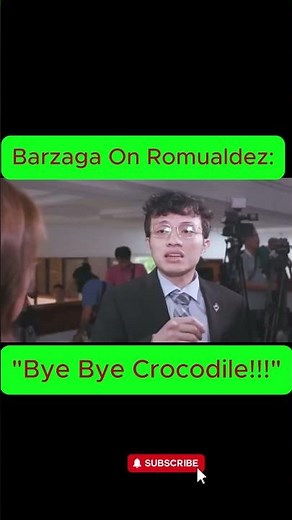 Jessica Soho Interviews Rep. Kiko Barzaga, Message to Romualdez, Bye Bye Crocodile!! #politics