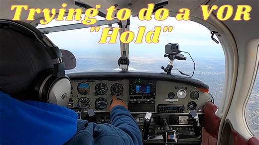 VOR Hold Attempt in Piper Archer Goes Wrong