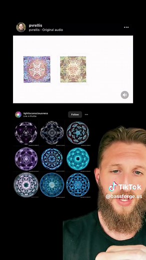 You all must follow this man Petros Vrellis @ pvrellis on instagram. I’ve wanted to make this video for so long.. Im trying to tie all of this together in a way that works on tiktok but a few minutes is challenging. This is by far the coolest use of cymatics ive seen since I got into all this years ago. Cant wait to see how to apply this to visuals.. #cymatics #visualart #visualasmr #colortheory #edm #wakaan #psychadelic #frequencyhealing #vibration #spiritualtiktok #greenscreenvideo