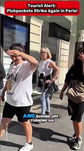 🔴 Viral! Tourist Alert: Pickpockets Strike Again in Paris!”