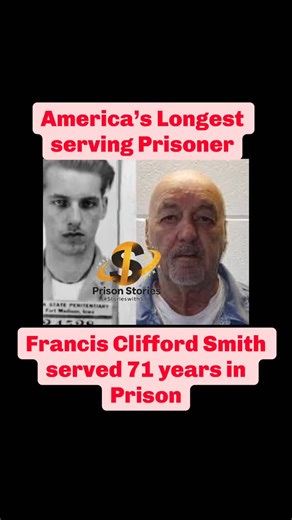 S-ONE on Instagram: "America’s longest serving prisoner. Francis Clifford Smith served 71 years for a murder he never committed. 🙈 #prison #truecrime #gangster"