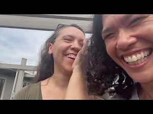 Laughing and snorting