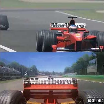 Lewis Hamilton vs Michael Schumacher | 2025 Ferrari SF-25 vs 1999 Ferrari F399 | F1 at Monza