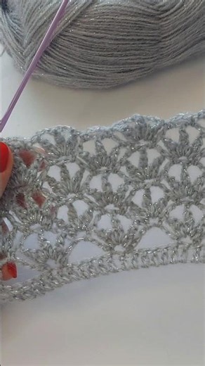 🌟HOOKED ON CROCHET? 👌YOU SIMPLY HAVE TO TRY THIS MAGICAL STITCH!🧶#shorts #shortsyoutube #crochet