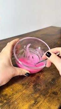 Making slime no glue,no activator #slimes #makingslime #slimewithoutactivator #vlog