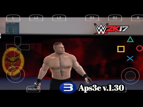 WWE 2K17 ( PS3 ) Gameplay on Aps3e v.1.30 Android 🔥🔥 #wwe2k #wwe2k17 #aps3e
