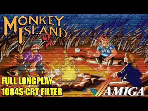 Monkey Island 2: Lechuck's Revenge Longplay - Commodore Amiga - 1084s CRT Filter