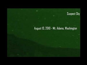 Night Vision UFOs Filmed at Mt Adams UFO Hotspot [SIGHTING]